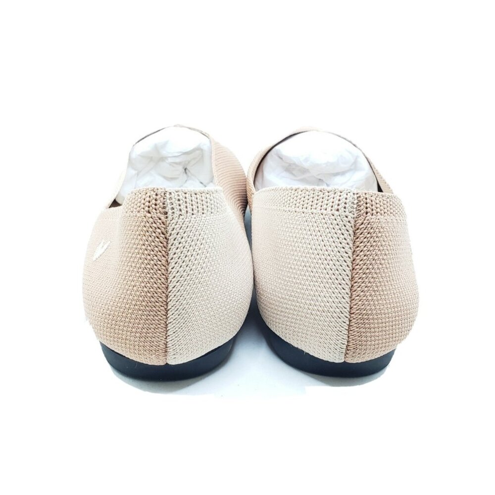 VIVAIA Valencia Pointed Toe Knit Flats Womens Beige Shoes Size 37 US 6.5 - Picture 6 of 10